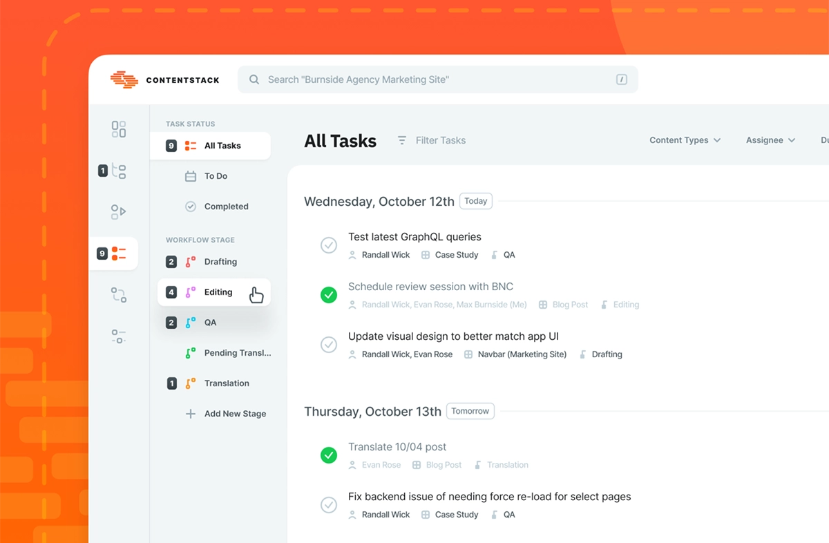 contente management system cms web design